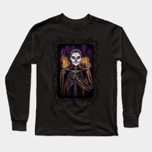 Halloween 2020 Skeleton Zach Toledo Vespiary Long Sleeve T-Shirt